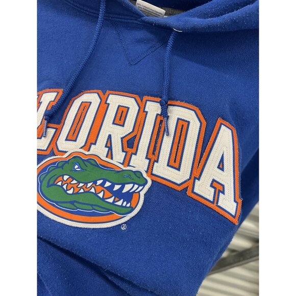 Vintage Russell Athletic Florida Gators Blue Hoodie size XLarge - Picture 3 of 6